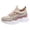 Beige, variant on Elastic Knit Sneakers for Women with Breathable Mesh Fashionable La𝖼e Up Sport Shoes Daliy Casual Work Walking Shoes Lightweight Comfortable Tennis Shoes for Back to College