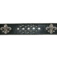 thumbnail image 3 of CTM® Ceinture à Strass Cloutée Fleur de Lys (Femmes), 3 of 4