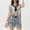 Silver, variant on Women's Sequin Fringe Vest Western Sleeveless Rivets Tassel Long Cardigan Jacket Cowgirl Western Tops
