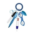 thumbnail image 4 of Nurse Pen Set resaltador versátil con clip de llavero para accesorios de uso diario Marcador permanente retráctil Pen a multicolor Azul, 4 of 8