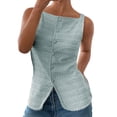 thumbnail image 2 of Neewe Womens Loose Fit Casual Flowy Tank Tops Trendy Sleeveless Summer Tops Clothes Spring Outfits 2026-Light Blue 2XL, 2 of 6