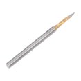 thumbnail image 4 of Uxcell Cuchillo de escultura de triángulo 1.5mm Dia herramienta de grabado de acero de tungsteno para metal, piedra, madera, 4 of 5