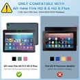 thumbnail image 2 of BMOUO Kids Case for Amazon Fire HD 8 & HD 8 Plus Tablet (12th/10th Generation, 2024/2022/2020 Release), with Shoulder Strap, Lightweight Shockproof Handle, Purple, 2 of 6