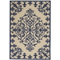 thumbnail image 2 of Nourison Aloha Indoor/Outdoor Navy 5'3" x 7'5" Area Rug, (5x7), 2 of 9
