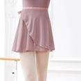 thumbnail image 5 of Women Ballet Skirts Tie Up Sheer Flowy Skirts Dance Wrap Skirt Adults Leotards Skirt Practice Dancing Over Scarf Tutus, 5 of 8