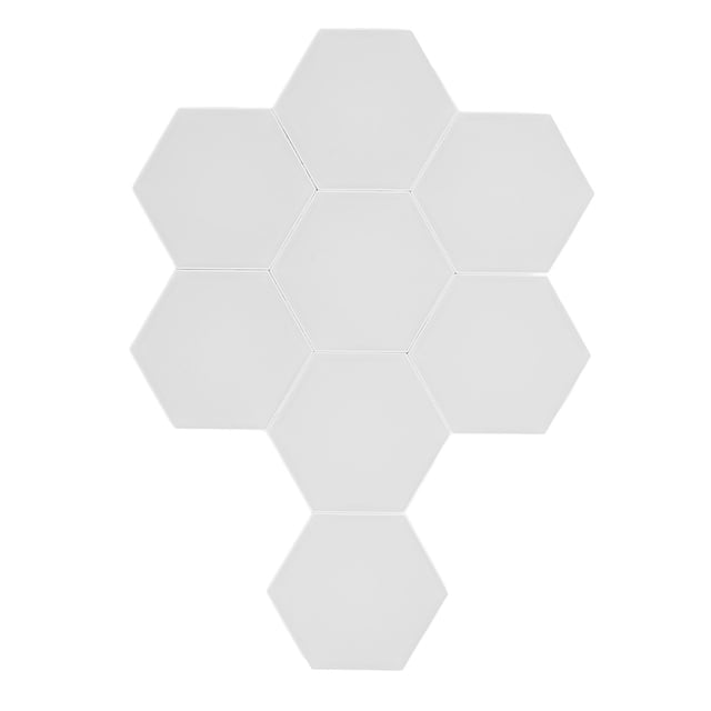 Hex LED Lights Panel, 8 Sets Easy Using Hex Light Panel with Remote Control for Party