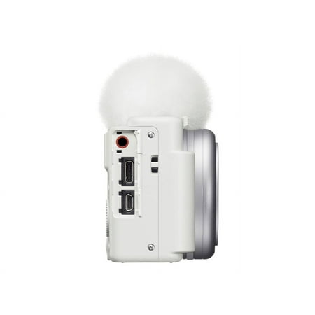 Sony - ZV-1F Vlog Camera for Content Creators and Vloggers - White