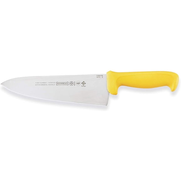 Mundial Y5610-8 8-Inch Cook's Knife, Yellow