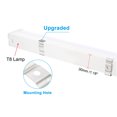 thumbnail image 5 of Uxcell T8 Clips Bracket Hanger, 100pcs LED Fluorescent Integrated Tube Bulb Light Fixture Holder Clamp, 5 of 5
