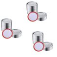 thumbnail image 1 of 300 Pcs Wide Mouth 86 MM Jar Canning Lids, Reusable Leak Proof Split-Type Silver Lids with Silicone Seals Rings, 1 of 7