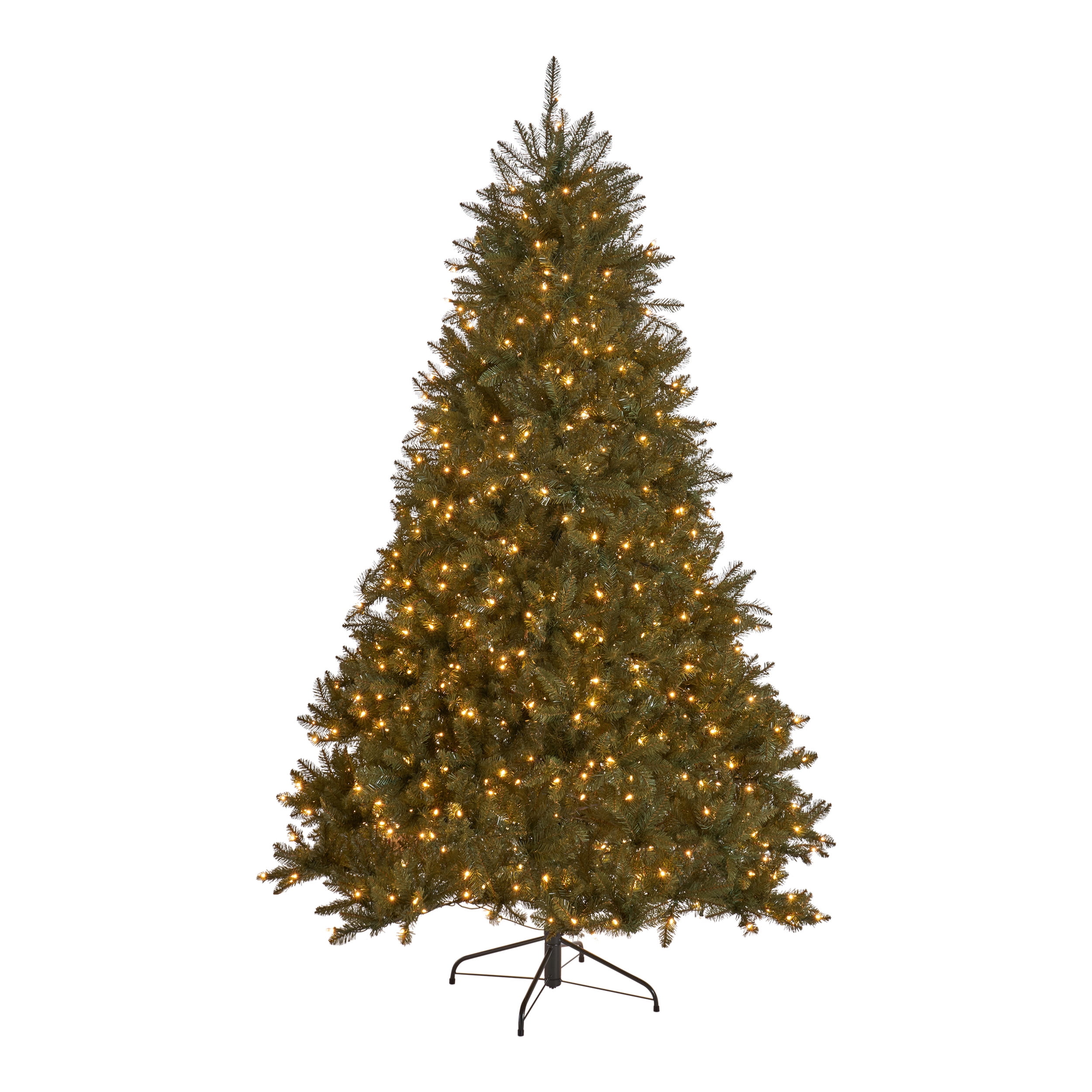 Holiday Time Non-Lit Fir Artificial Christmas Tree, 7.5' - Walmart.com