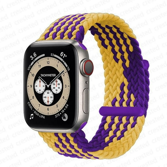 BRADCET Compatible with Braided Solo Loop Apple Watch Band 44mm 40mm 45mm 38mm 42mm 49mm 41mm Women Men, Elastic Band Nylon Wristbands Strap for iWatch Series Ultra 8 7 SE 6 5 4 3 2 1 Nike Accessories