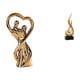 thumbnail image 1 of Estatua de pareja, figura moderna, escultura abstracta de fuego, adorno de cerámica y resina, coleccionable, regalo de boda, ideal para decoración del, 1 of 8
