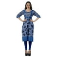 thumbnail image 3 of Moomaya Kurta Imprimée Prête à l'Emploi pour Femmes Kurti Ethnique en Coton Formel et Fête, 3 of 6