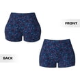 thumbnail image 5 of Picia Tennis Racket Printed Workout Shorts for Women Seamless Scrunch Butt Lifting High Waisted Yoga Gym Booty Running Moisture-wicking Short Pants-X-Large, 5 of 9