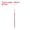 Red, variant on Unique Bargains 30pcs Detail Paint Brushes 10mm Nylon Painting Brush with Tubes for Watercolor Acrylic Painting(00#), White