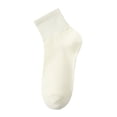thumbnail image 2 of Womens Ankle Socks Short Low Cut Cotton Comfort Breathable Casual Socks Soft Pastel Hues with Seamless Toe Closure and Low-Cut Fit Beige, 2 of 3