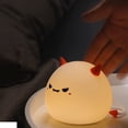 thumbnail image 2 of Lámpara Del Diablo Halloween Pequeño Recargable Silicona Kawaii La Habitación, 2 of 9