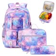 thumbnail image 1 of Mochila PIG PIG GIRL para niñas con lonchera, juego de 3 piezas - Galaxy, 1 of 9