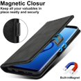 thumbnail image 2 of ELTEKER Samsung Galaxy S9 Plus Wallet Case,Premium Leather Credit Card Holder Magnetic Flip Kickstand Wallet Case, 2 of 5