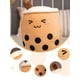 thumbnail image 3 of AIXINI Boba Plush Stuffed Bubble Tea Plushie Cartoon Milk Tea Cup Pillow Soft Kawaii for Kids, 3 of 4