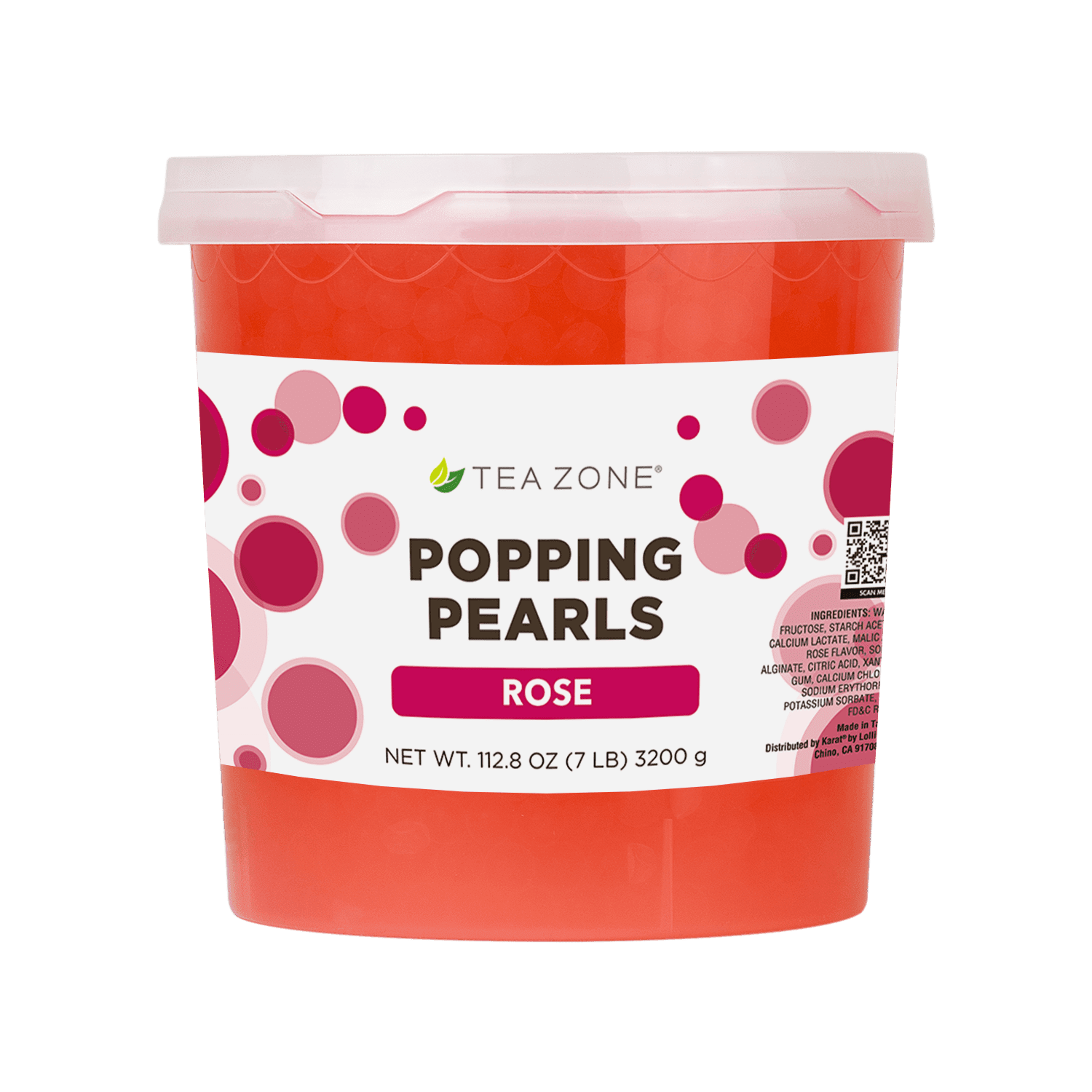 Tea Zone Rose POPPING PEARLS™ (7 lbs)
