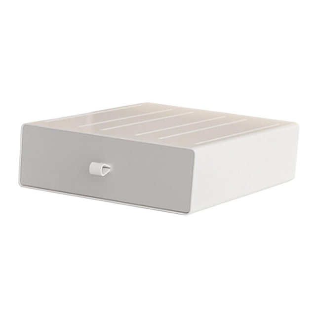jifeng Desktop Storage Box Minimalist Multi Purpose Wear Resistant Organizer Drawer 20cmx15cmx5cm