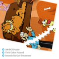 thumbnail image 4 of Rompecabezas de madera de 500 piezas GarField: adecuado para niños y adultos, rompecabezas para niños y niñas, juguetes de juego de entretenimiento con rompecabezas, talla única, 4 of 8