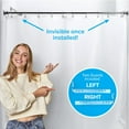 thumbnail image 5 of SlipX Solutions Shower Curtain Splash Guards, 5 of 7