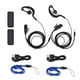 thumbnail image 2 of Mini walkie talkie de 2 piezas, 400-480 MHz, radio bidireccional, transceptor y auricular con alimentación por USB, 2 of 14