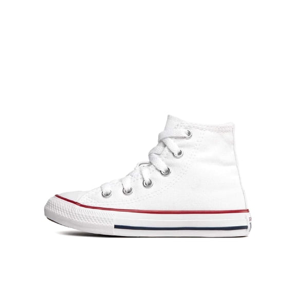 Chuck Taylor All Star Canvas High Top, Optical White, 5