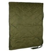 OD Green Military Poncho Liner Woobie blanket Nylon