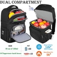 thumbnail image 2 of Mochila enfriadora 30000mlatas LTINVECK aislada prueba fugas bolso doble compartimento térmica RFID almuerzo, 2 of 3