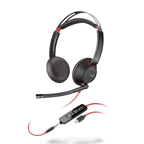 Plantronics Blackwire 5220 Stereo USBC Corded USBA Headset