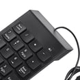 thumbnail image 5 of axGear USB Numeric Keypad Number Keyboard Pad Wired Plam Size 18 Keys Black, 5 of 6