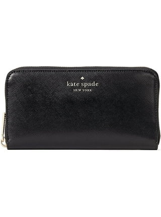 NWT Kate Spade Staci Colorblock Saffiano Leather Large Continental Black  Multi