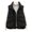Black, variant on WTOBBY Women's Minimalist Short-Length Warm And Stylish Winter Coat, Simple and Modern Short Jacket for Warmth and Style in Cold Weather,Black L