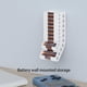 thumbnail image 2 of Battery Holder Storage Organizer Safely Organize and Protect Batteries Holder for Kitchen Cabinet or in the Garage, 2 of 5