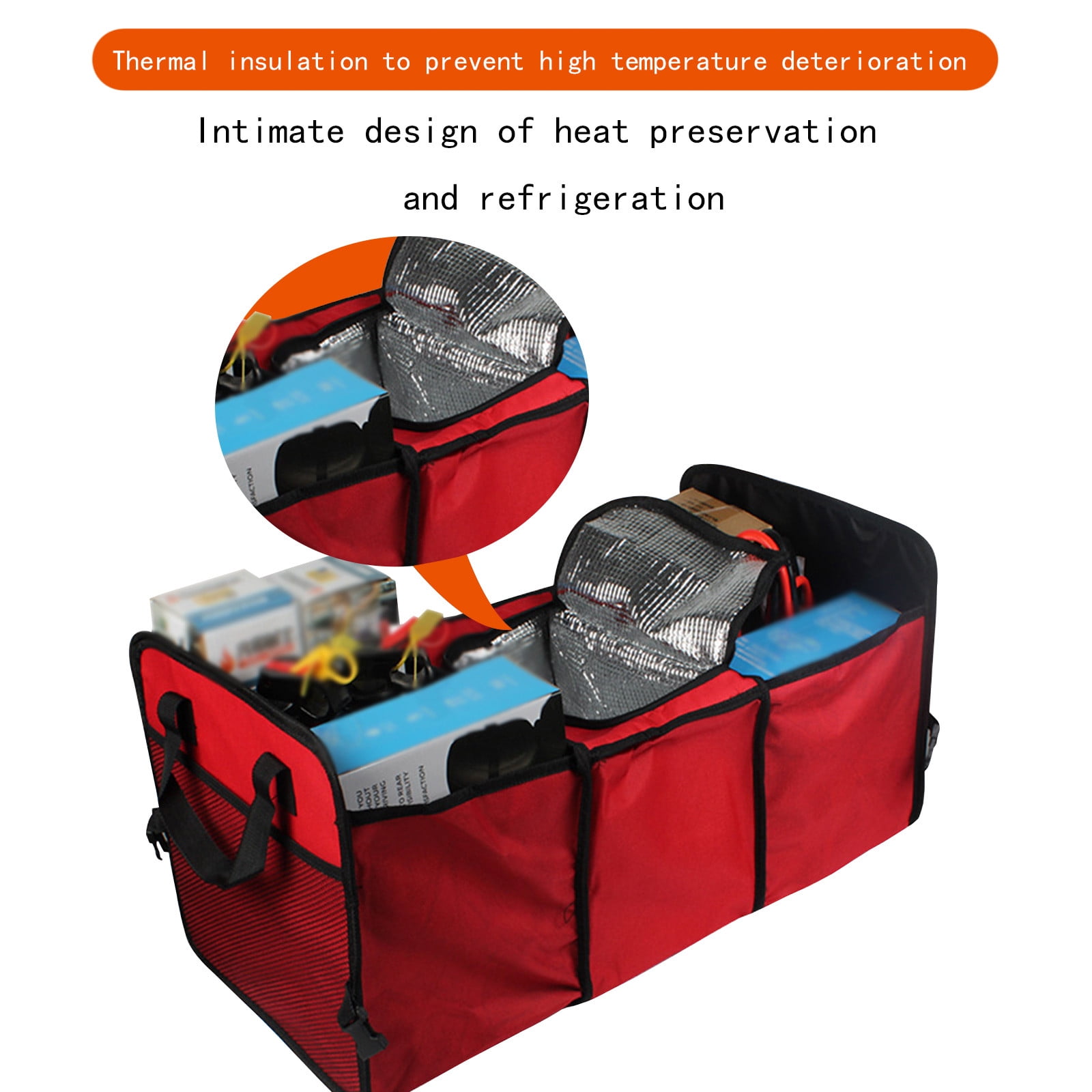 Homeve Car Trunk Organizer, Car Storage, Reinforced Jamaica - View #7