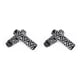 thumbnail image 3 of Clavijas de Pie de Bicicleta Advancent Aleación de Aluminio Pedal Antideslizante 2 uds negro, 3 of 6