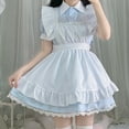 thumbnail image 4 of Maid Cosplay Trajes Maquillaje Anime Cosplay Mujeres Lovely Animation Show Outfit Vestido Ropa Odeerbi ODB142754, 4 of 4