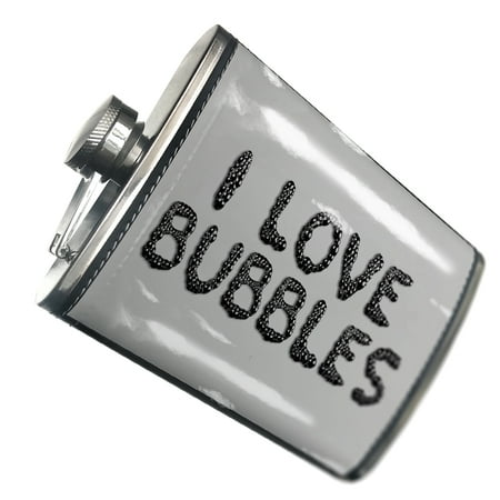 

NEONBLOND Flask I Love Bubbles Black ink Bubbles