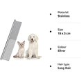 thumbnail image 5 of Stainless Steel Pet Comb Pet Grooming Comb Rounded Teeth Dog Comb For Large, Medium And Small Dogs And Cats With Tangled Short/long Hair (19 X 3 Cm), 5 of 5