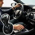 thumbnail image 5 of Car Joystick Push Start Button Cover - Metal Push to Start Accessories, Car Starter Engine Start Stop Button Cover, Black, 5 of 6