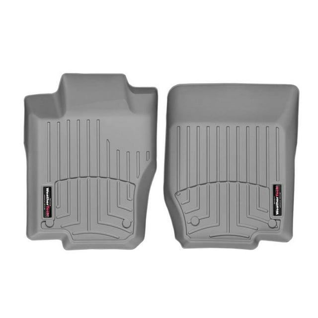 Weathertech Floor Liner 461641 FloorLiner; Molded Fit; Gray; Thermoplastic Polyolefin TPO; 2 Piece