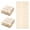 Beige, variant on Floral Table Runner 30 x 118 in Embroidery Tulle Wildflower Table Runner Seasonal Kitchen Dining Decoration for Holiday Celebration Party 3 Pcs