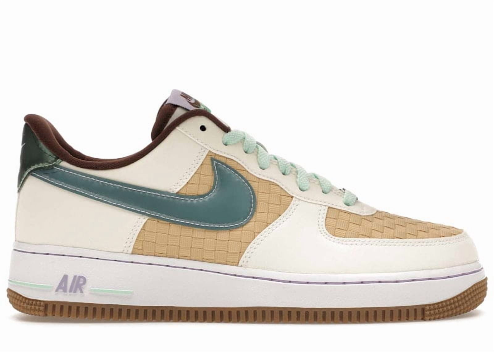Nike Men's Air Force 1 Low Flax Wheat Basketball Shoes, from