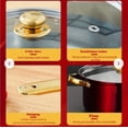thumbnail image 3 of Juego de utensilios para cocinar 12 Pzas Acero Inoxidable Color Rojo, 3 of 5