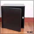 thumbnail image 4 of Pestillo de puerta con presión magnética simple, color negro, para abrir y cerrar la puerta, 4 of 5