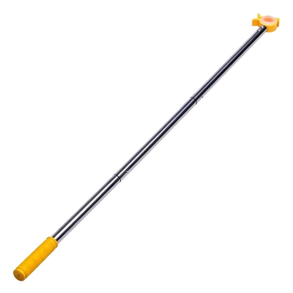 Telescopic Window Opener Rod, 31.5-47.2" Extendable Skylight Crank Handle, Adjustable Window Opening Tool, Long Reach Pole for High Ceiling Windows, Window Opener for Hard-to-Reach Areas